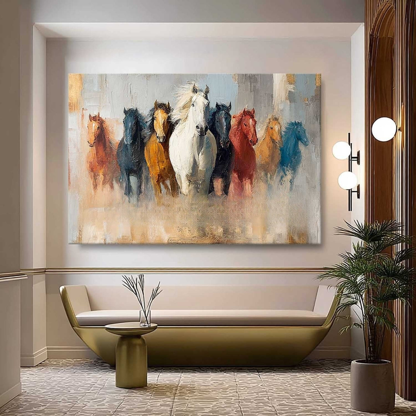 Contemporary Horse Art #HA036