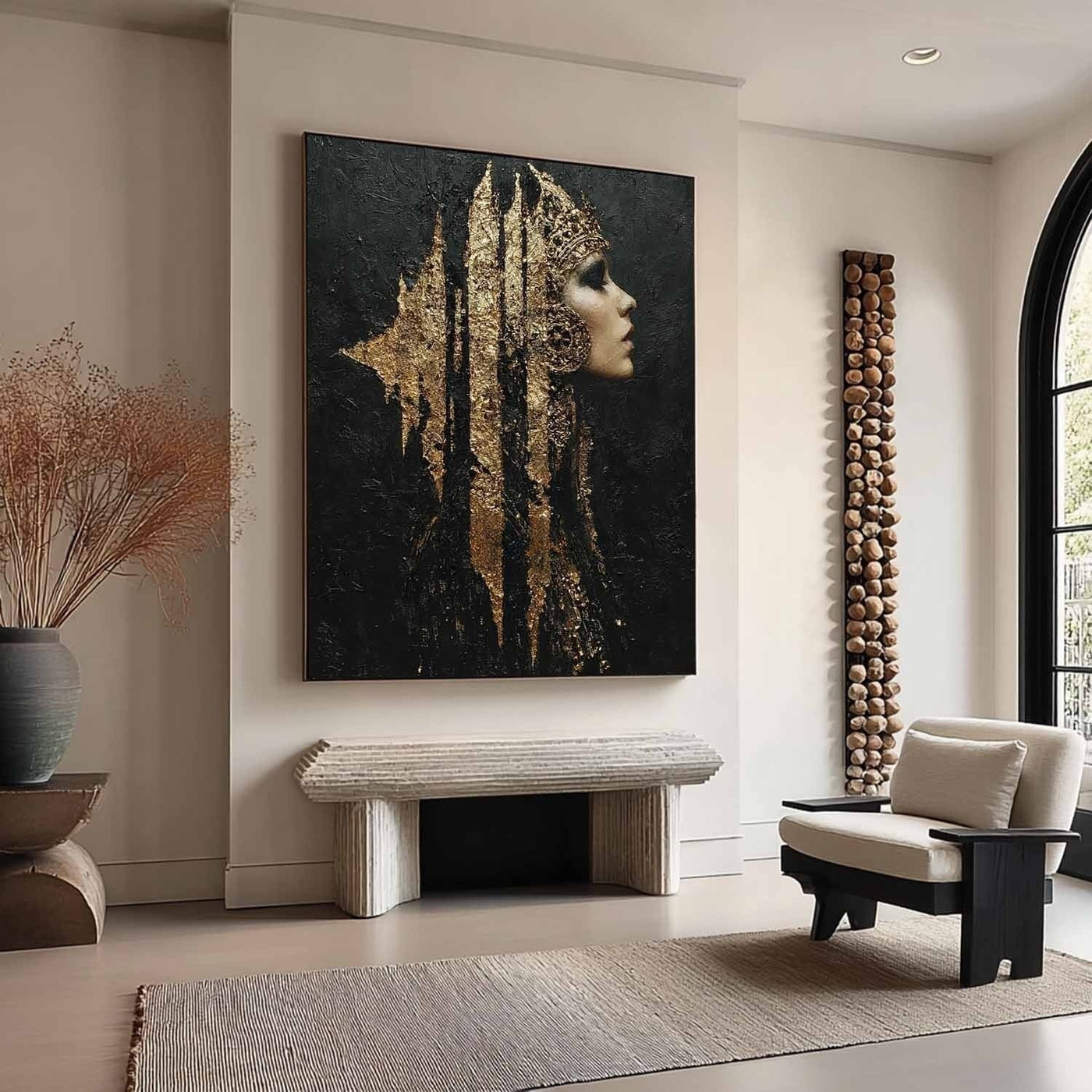 Plaster Art Texture Painting #SG474