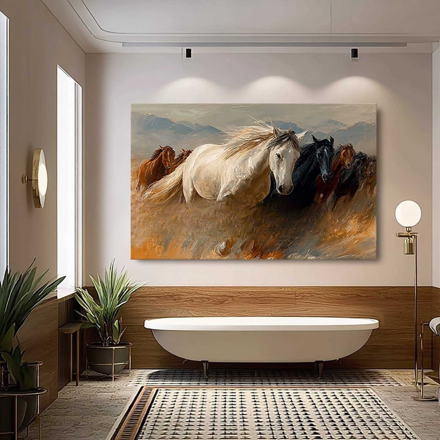 Contemporary Horse Art #HA038