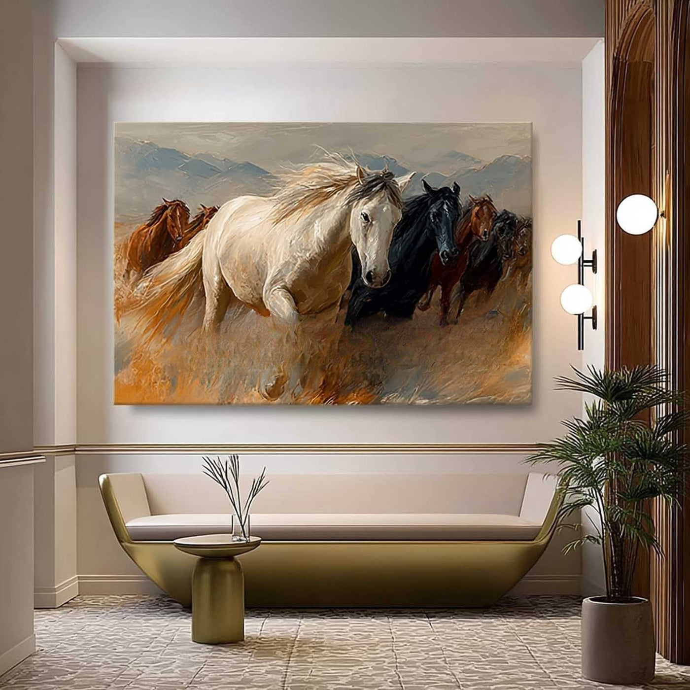 Contemporary Horse Art #HA038