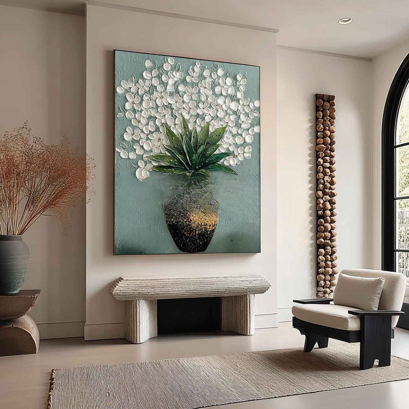Plaster Art Texture Painting #SG489
