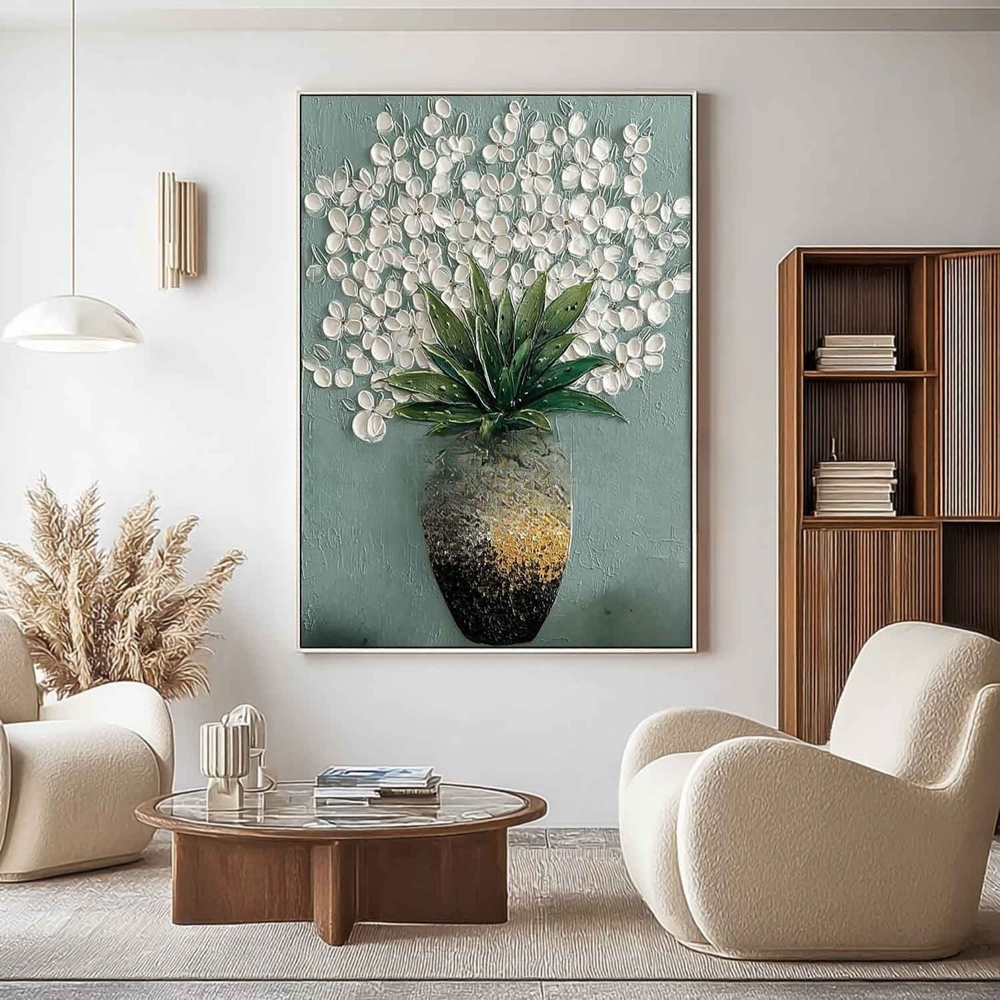 Plaster Art Texture Painting #SG489