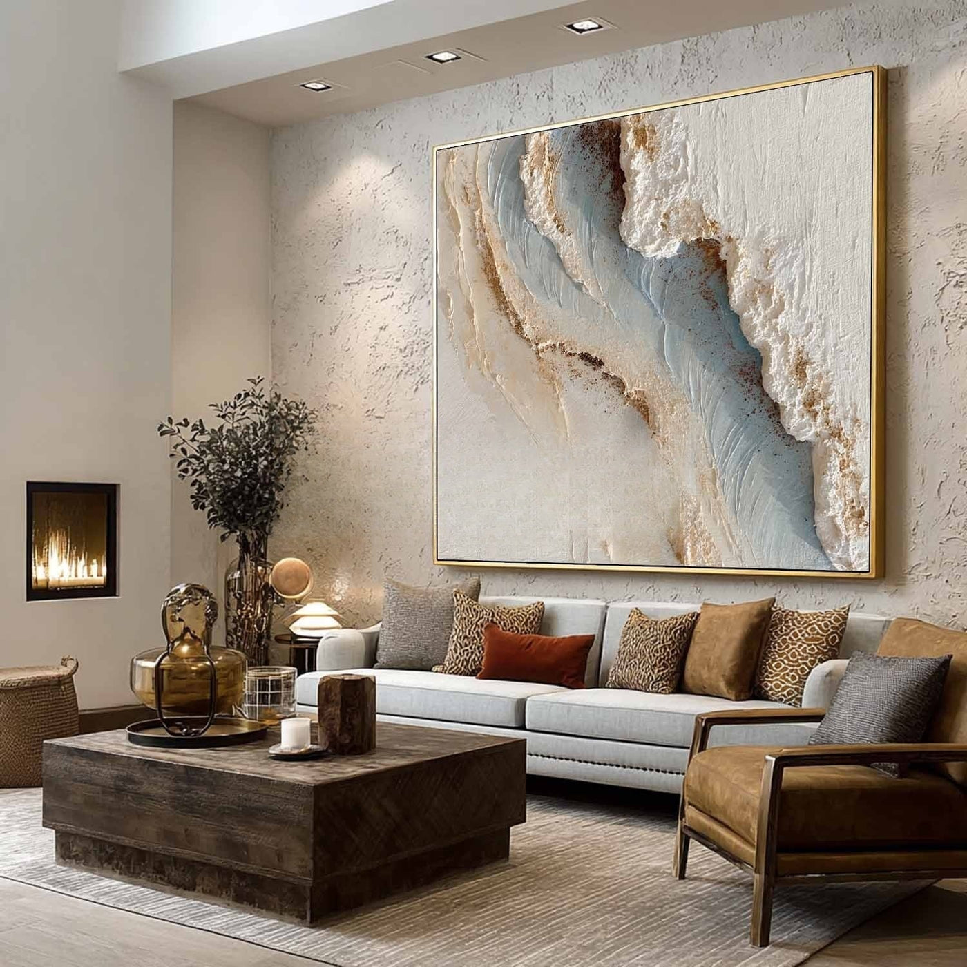 Plaster Art Texure Painting #SG526
