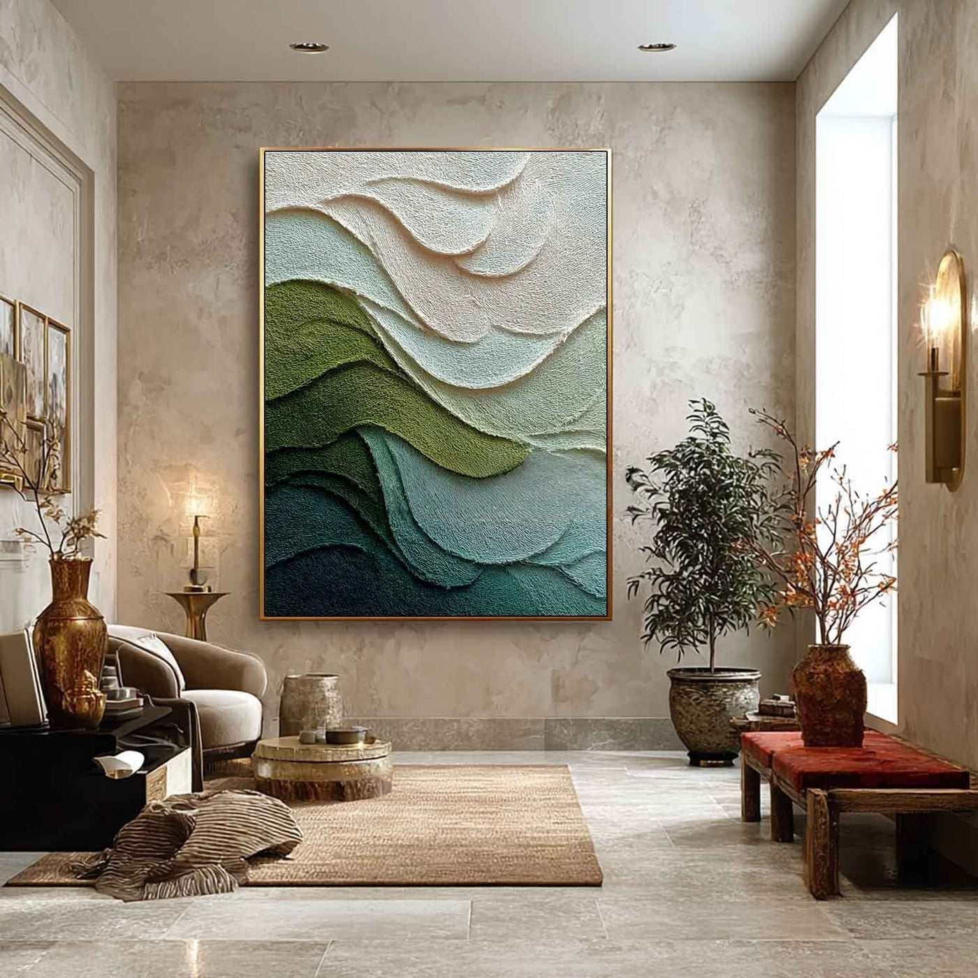 Plaster Art Texture Painting #SG542