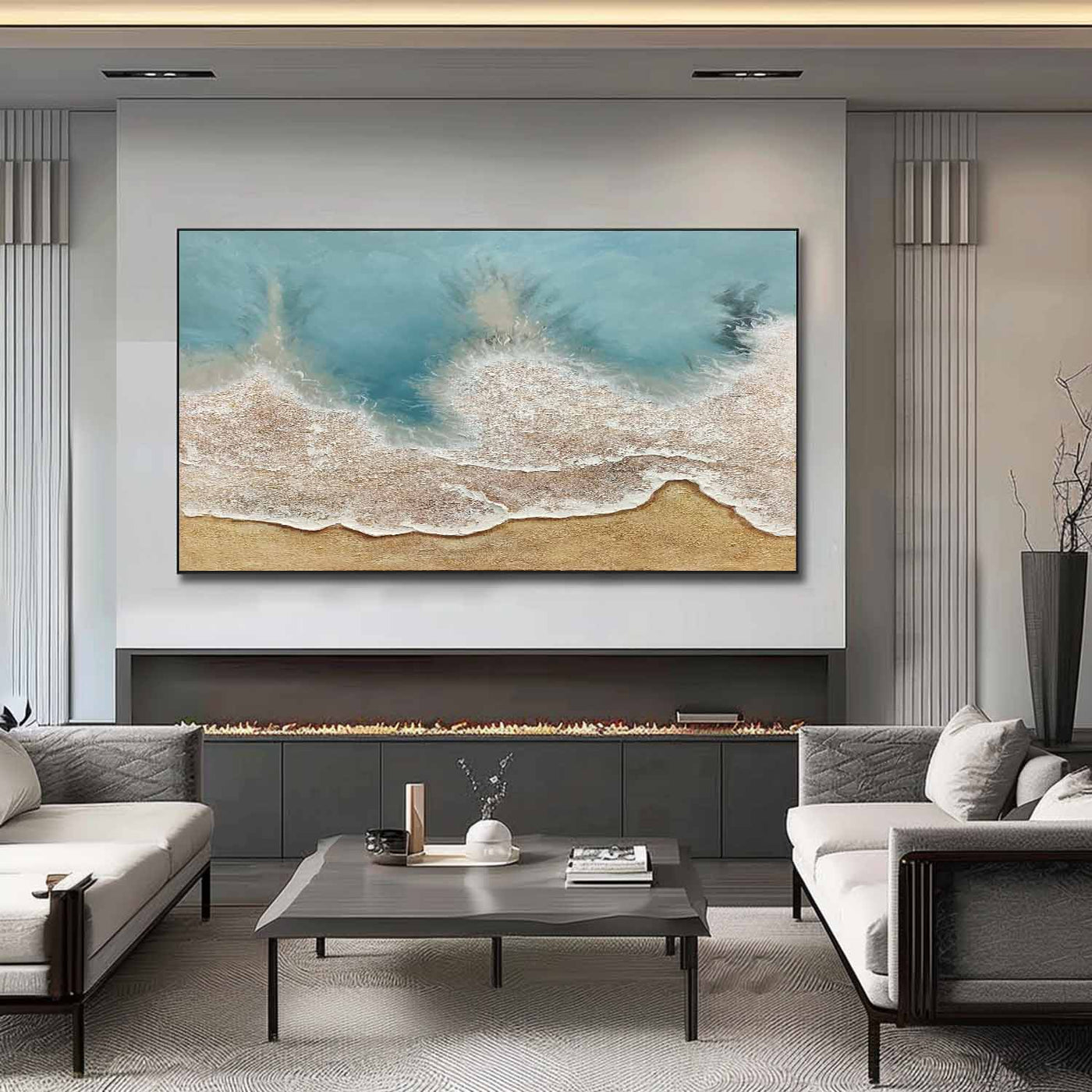 Plaster Art Texture Painting #SG270