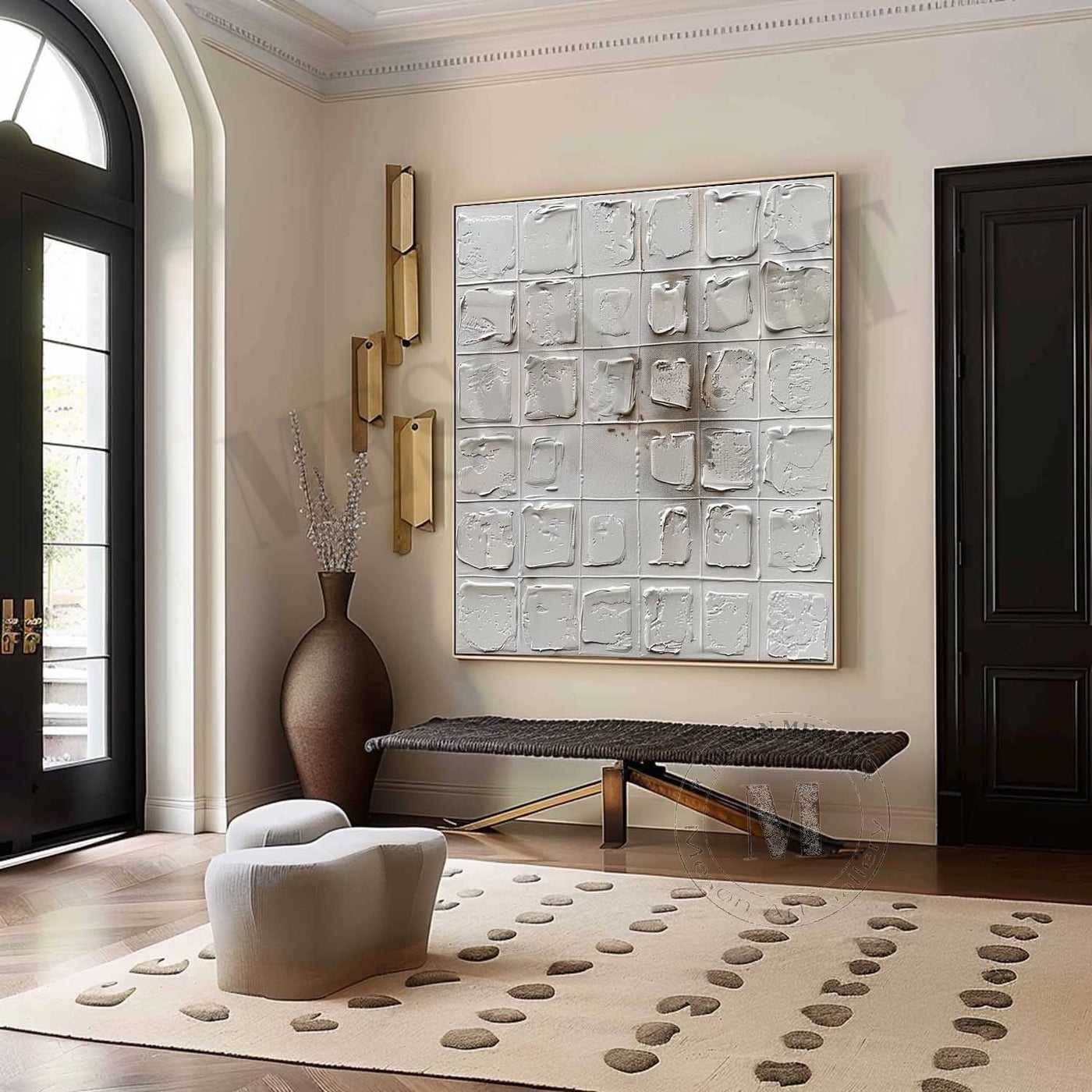 Plaster Art Texture Painting #SG342