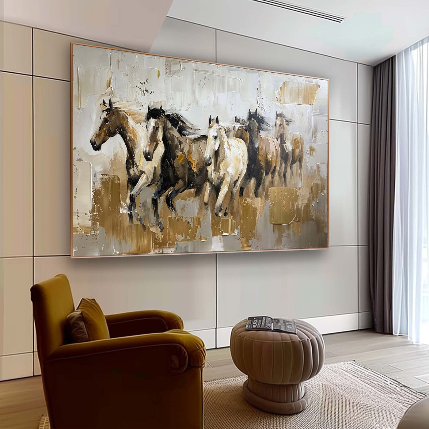 Contemporary Horse Art #HA006