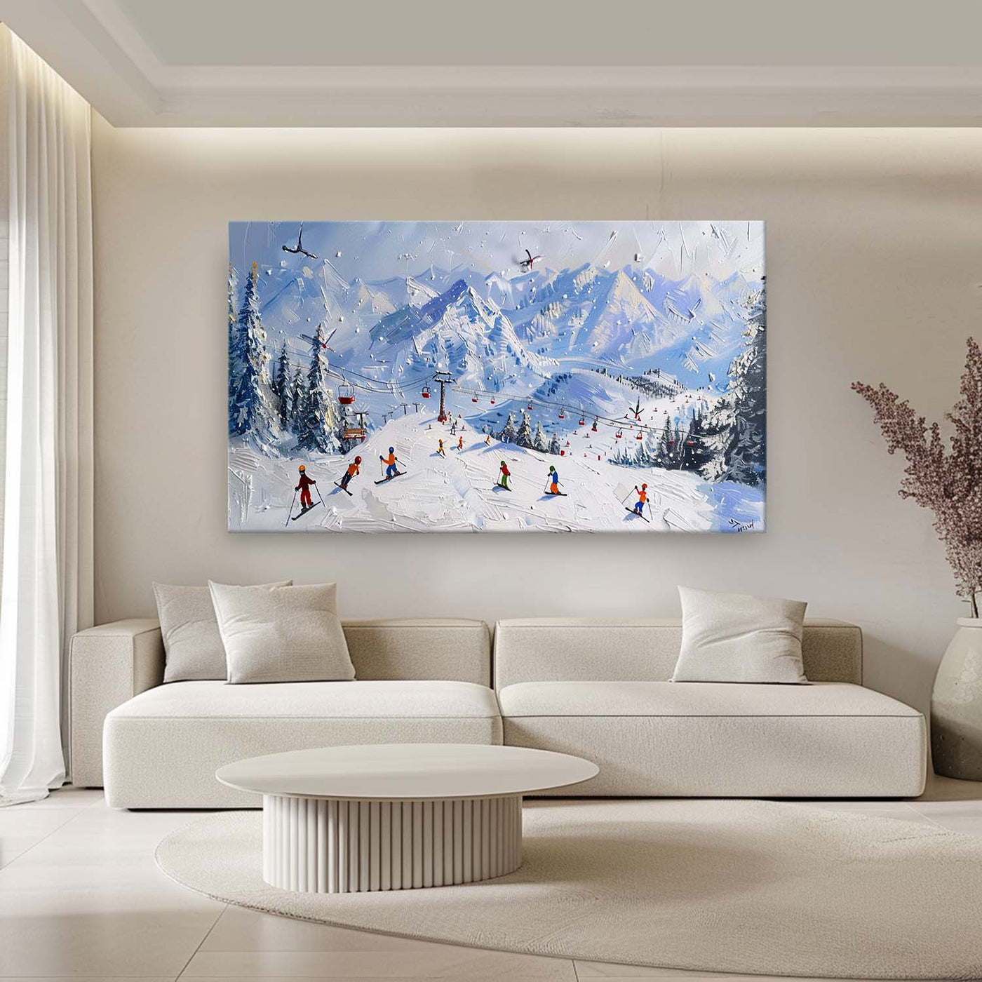 Plaster Art Texture Painting #SG292