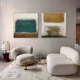 Abstract Painting Set Of 2 #SP157