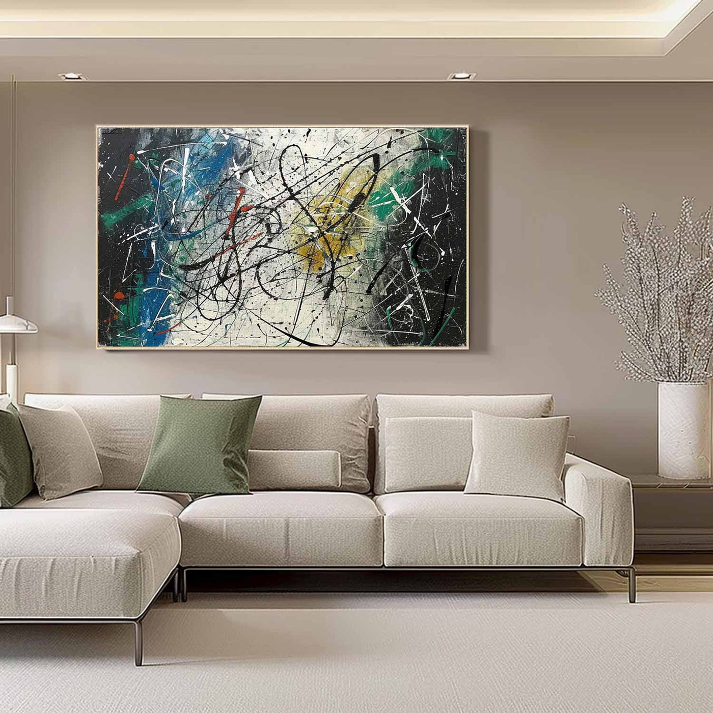 Abstract Expressionist Art #AEA021