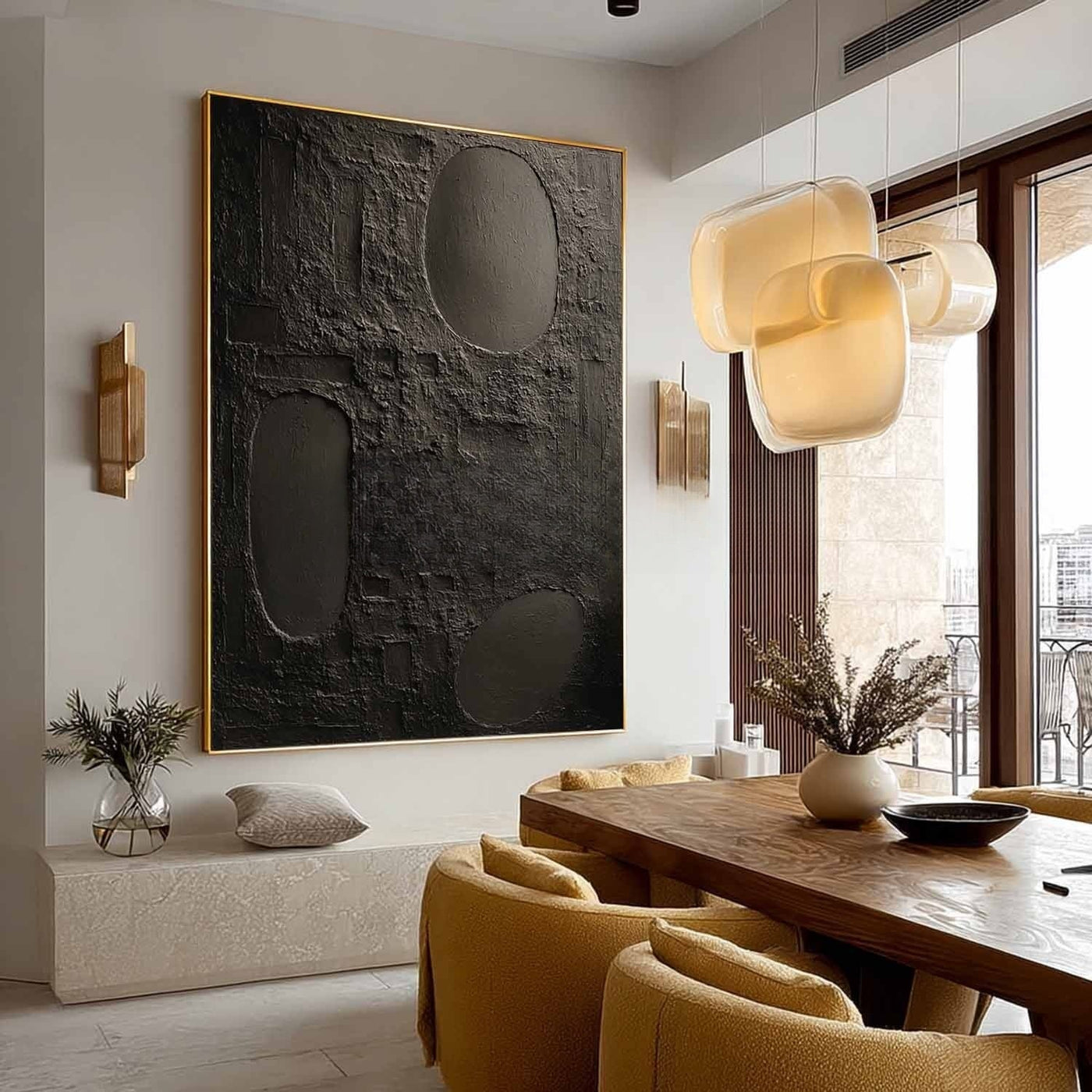 Plaster Art Texture Painting #SG393
