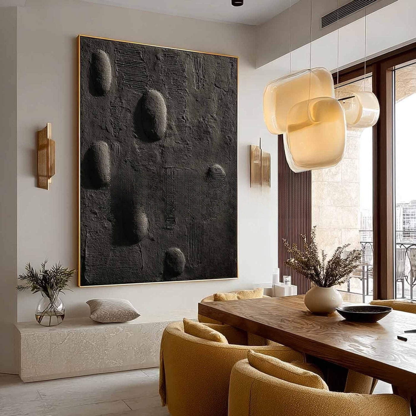 Plaster Art Texture Painting #SG396