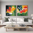 Abstract Painting Set Of 2 #SP164