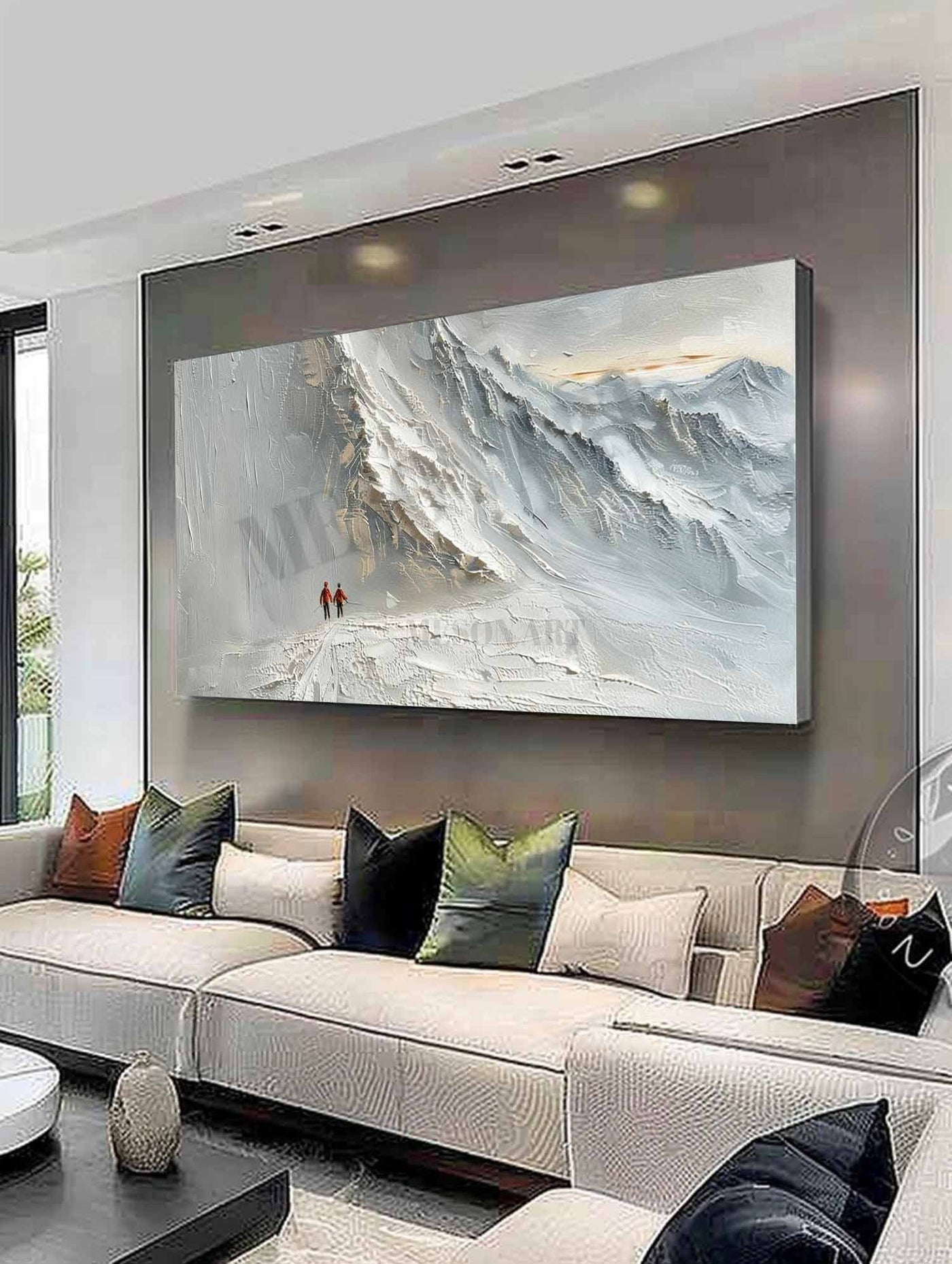 Plaster Art Texture Painting #SG306