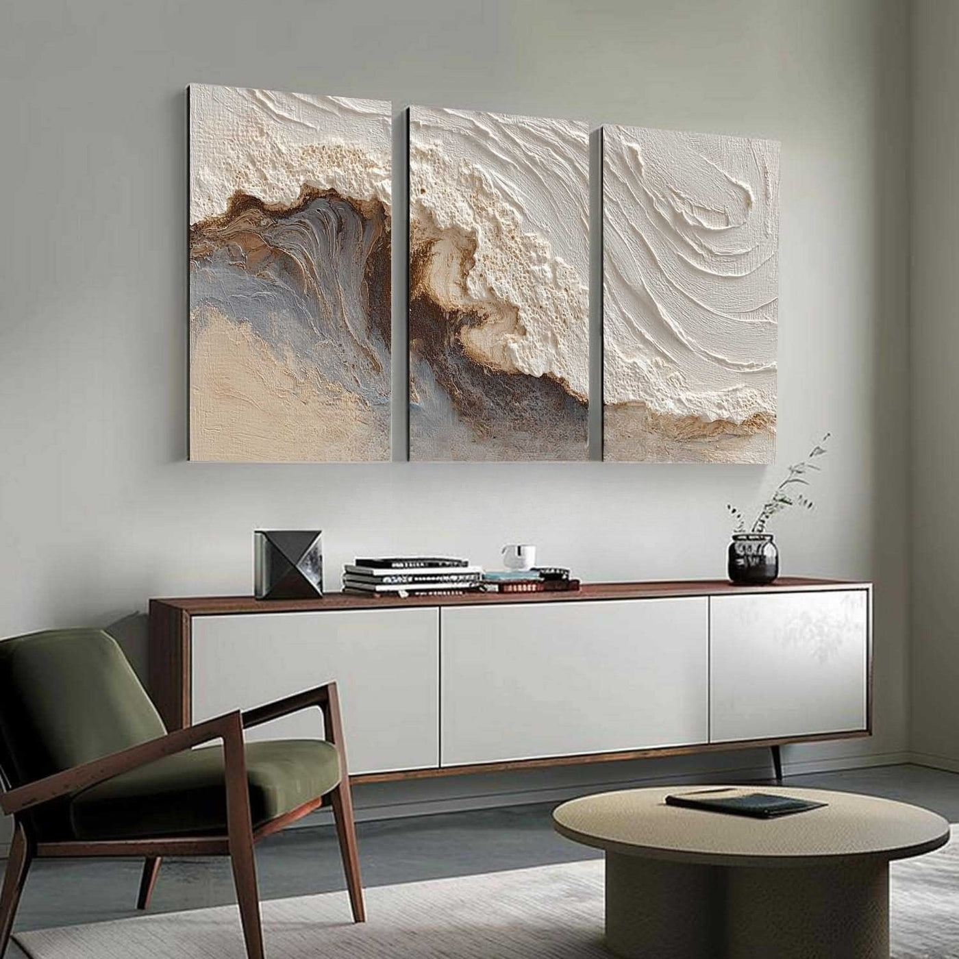Plaster Art Texture Painting #SG455