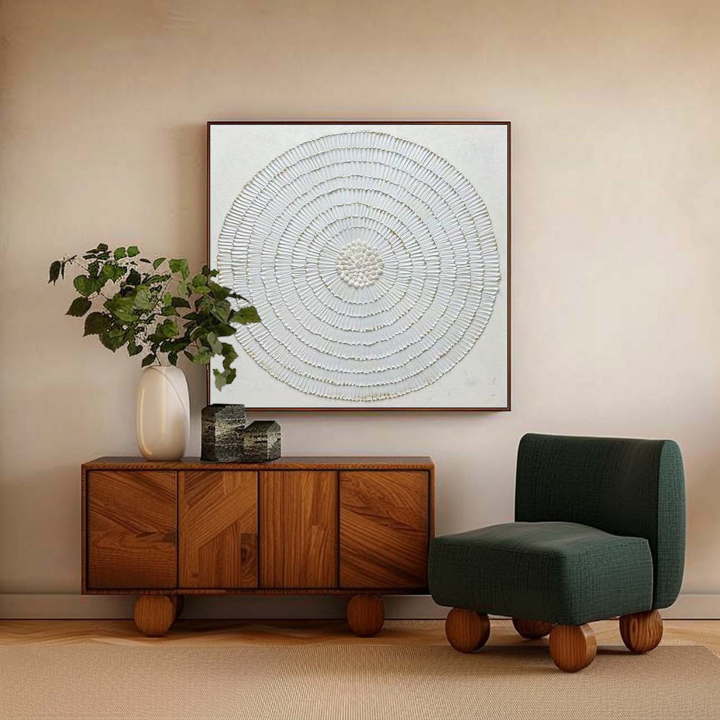 Plaster Art Texture Painting #SG362