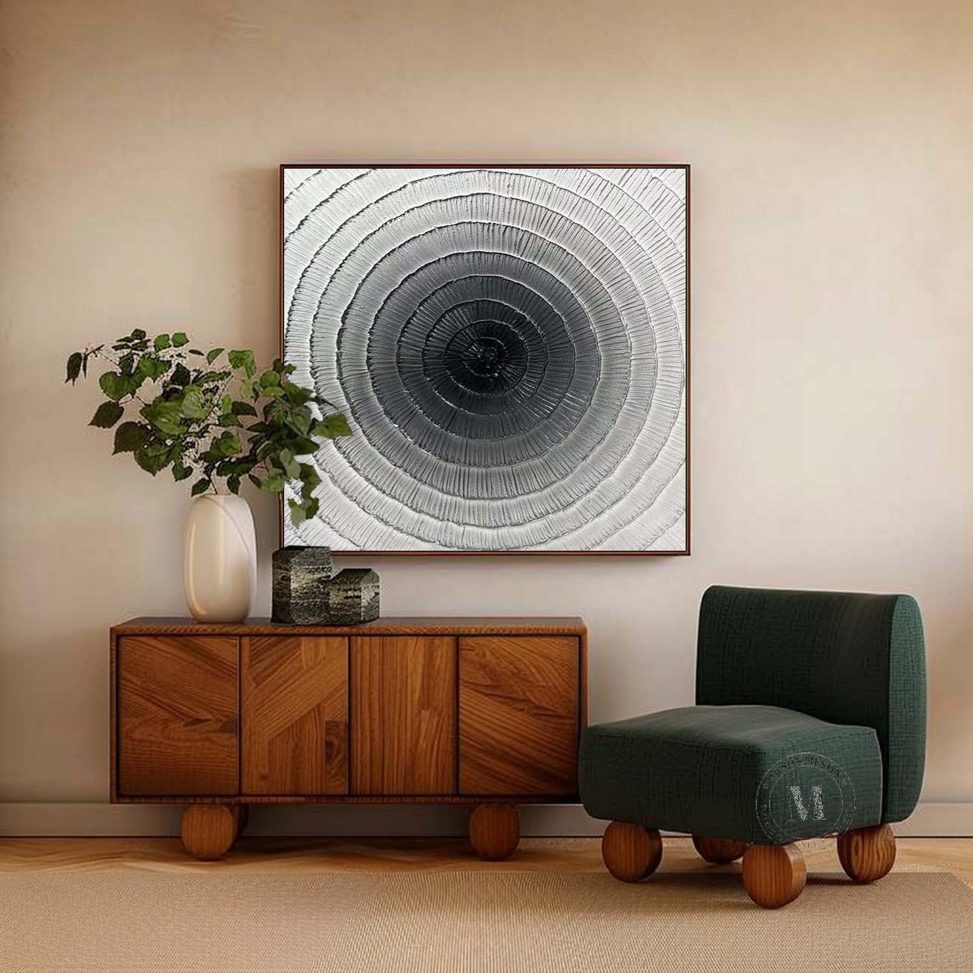 Plaster Art Texture Painting #SG363
