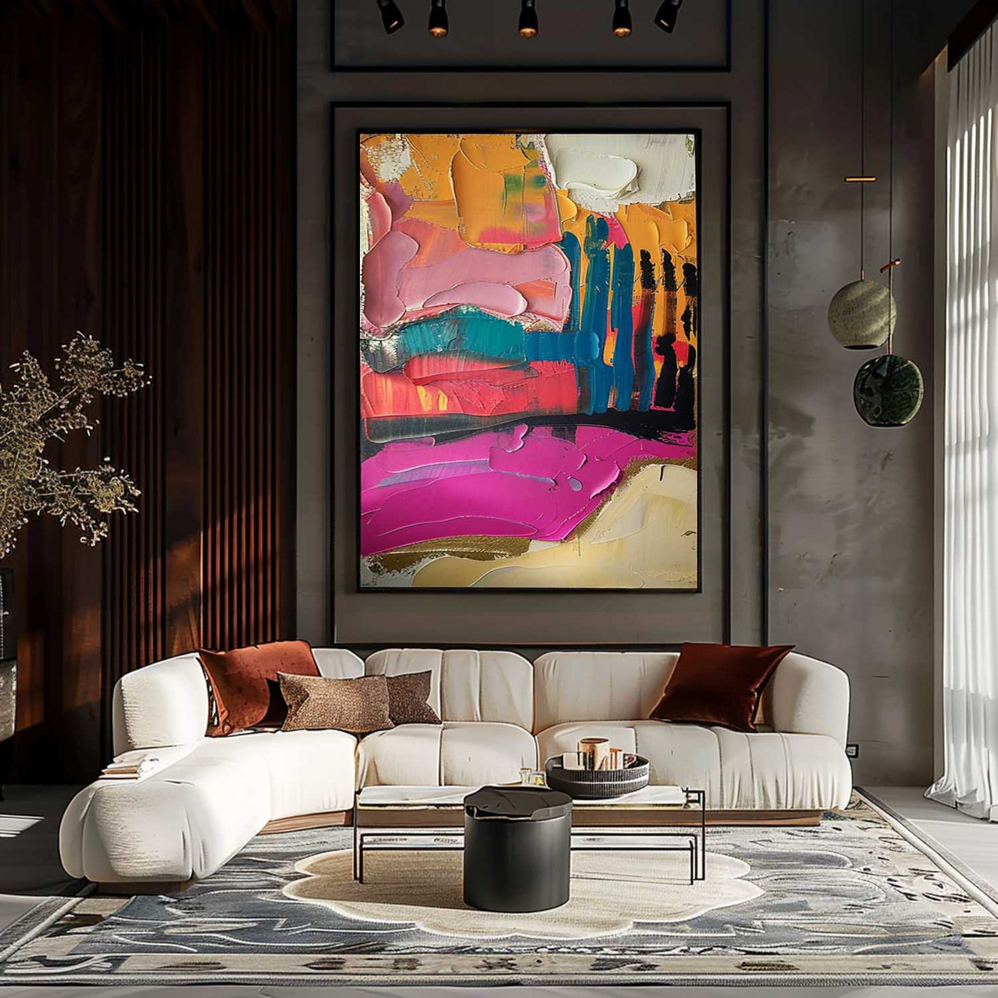 COLORFUL PAINTING #CA152