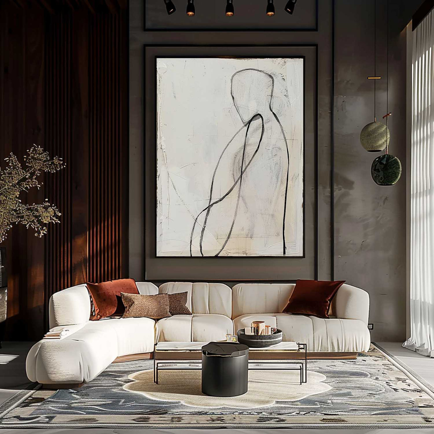 Contemporary Minimalist Art #MA108