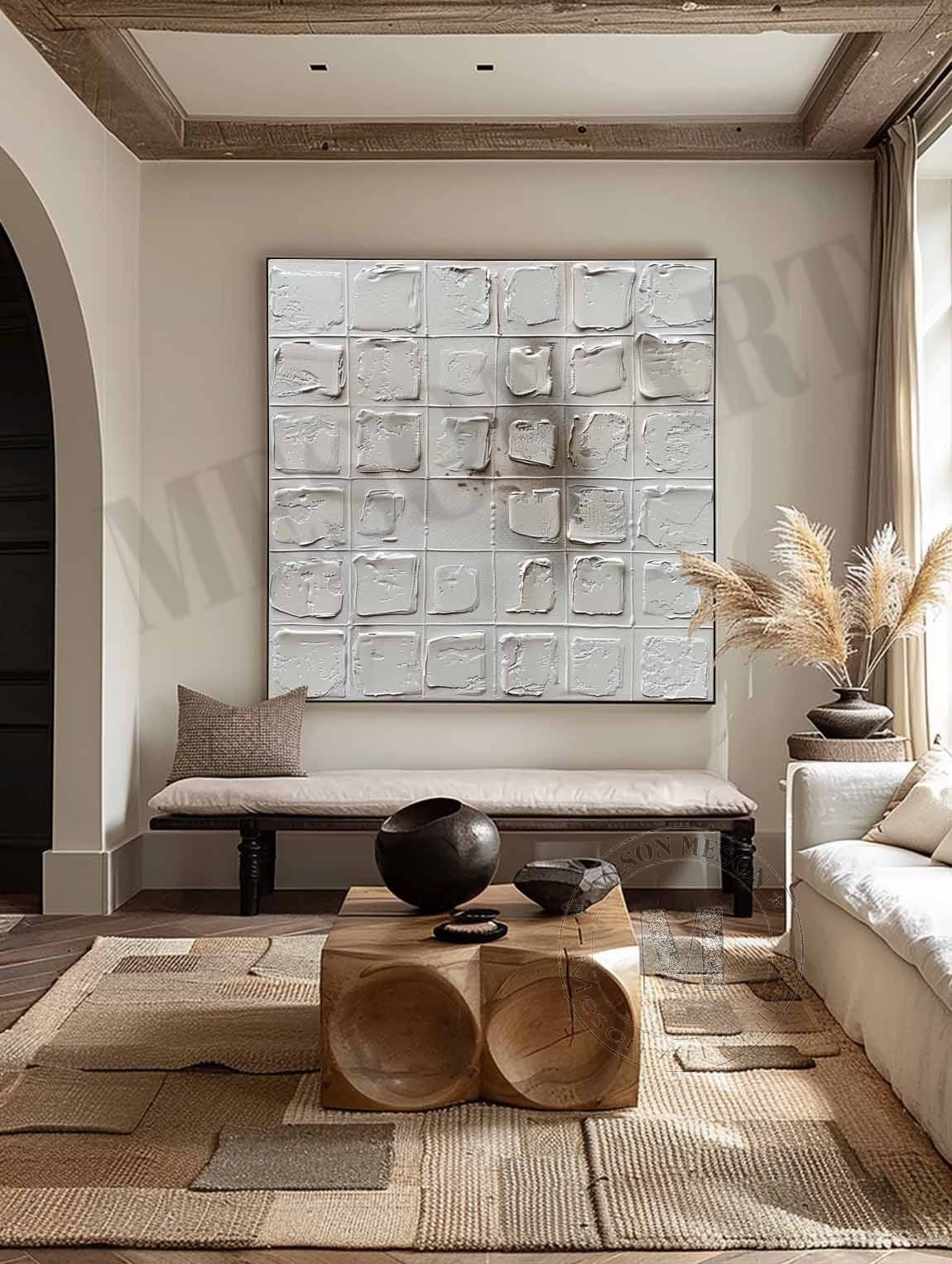 Plaster Art Texture Painting #SG342