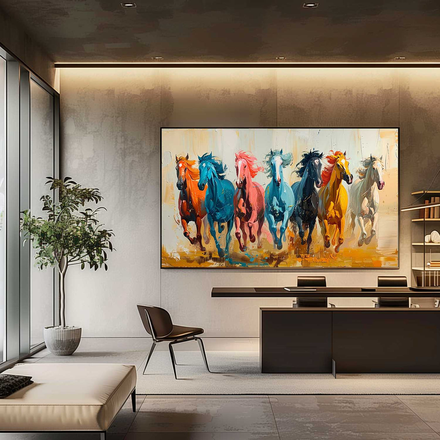Contemporary Horse Art #HA007