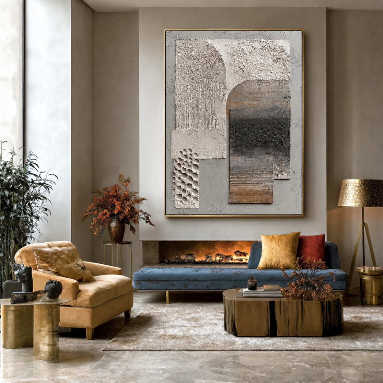 Wabi Sabi Wall Art #TX609