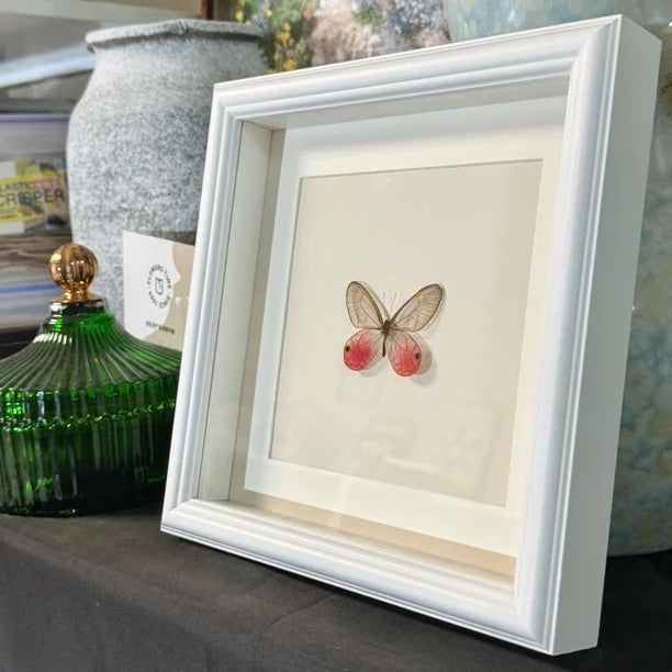 Red Nordic butterfly handmade decorative art photo frame couple gift for besties creative gift home decoration - image 5