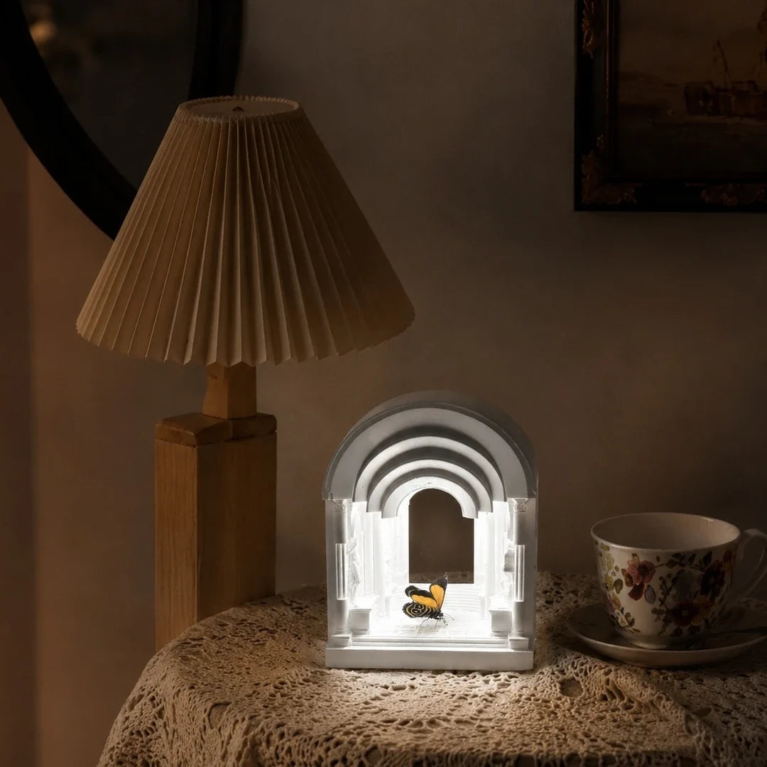 FLORAFLY Retro Nordic Style Simple Arch Aromatherapy Night Light Shape Bedroom Creative Atmosphere Decoration Goods - image 4