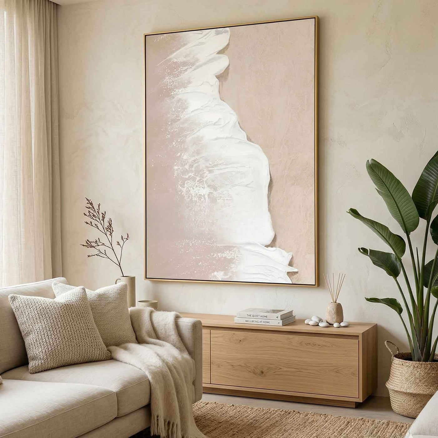 Plaster Art Texture Painting #TX001