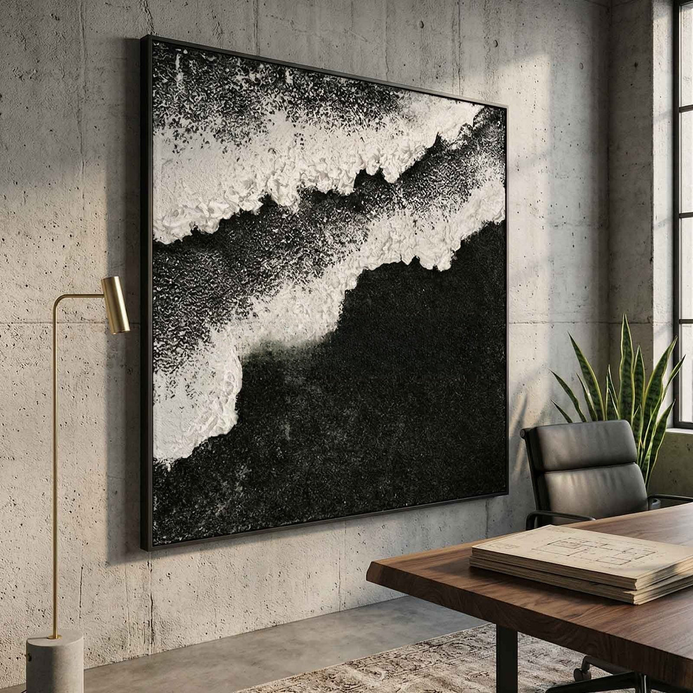 Plaster Art Texture Painting #TX002