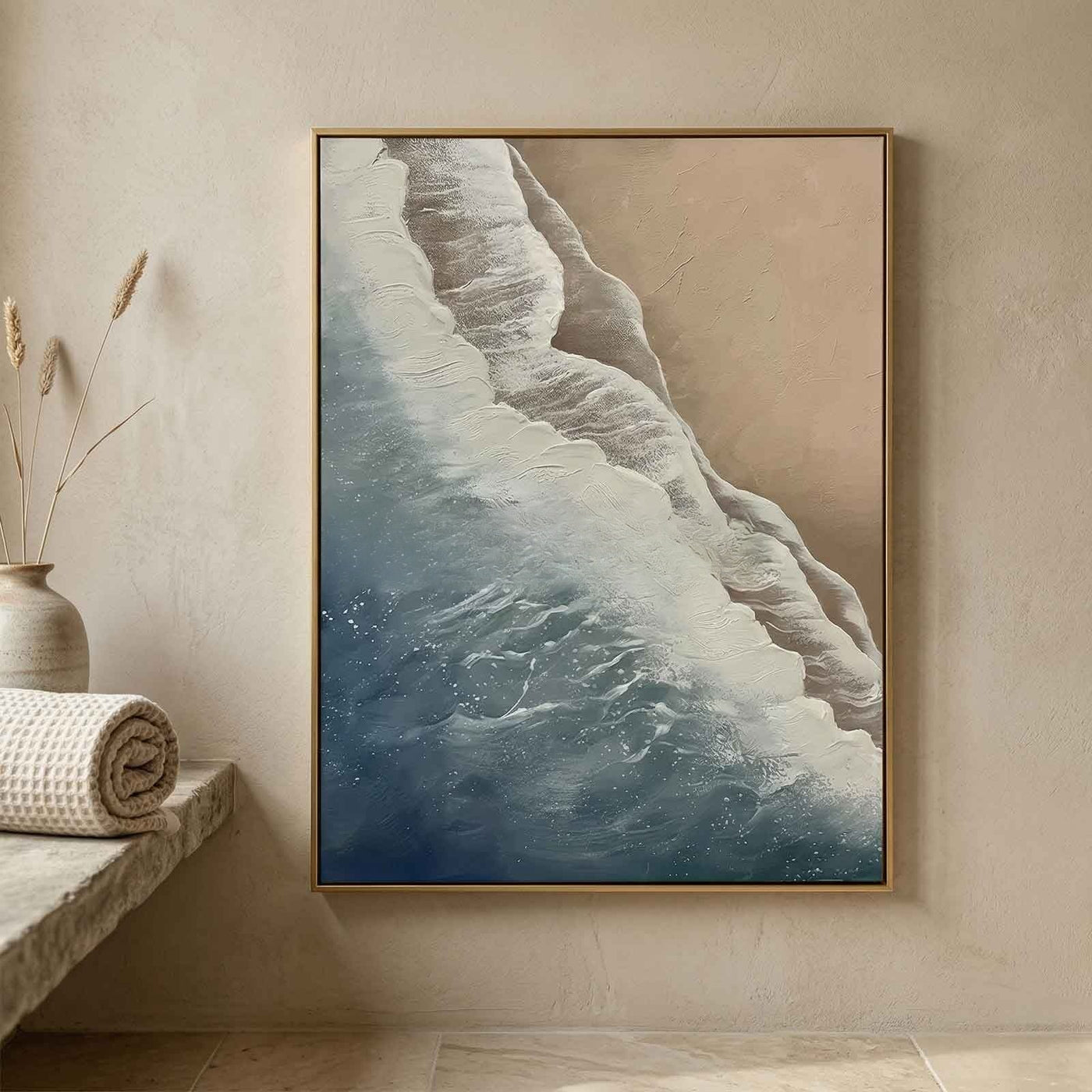 Plaster Art texture painting #TX003
