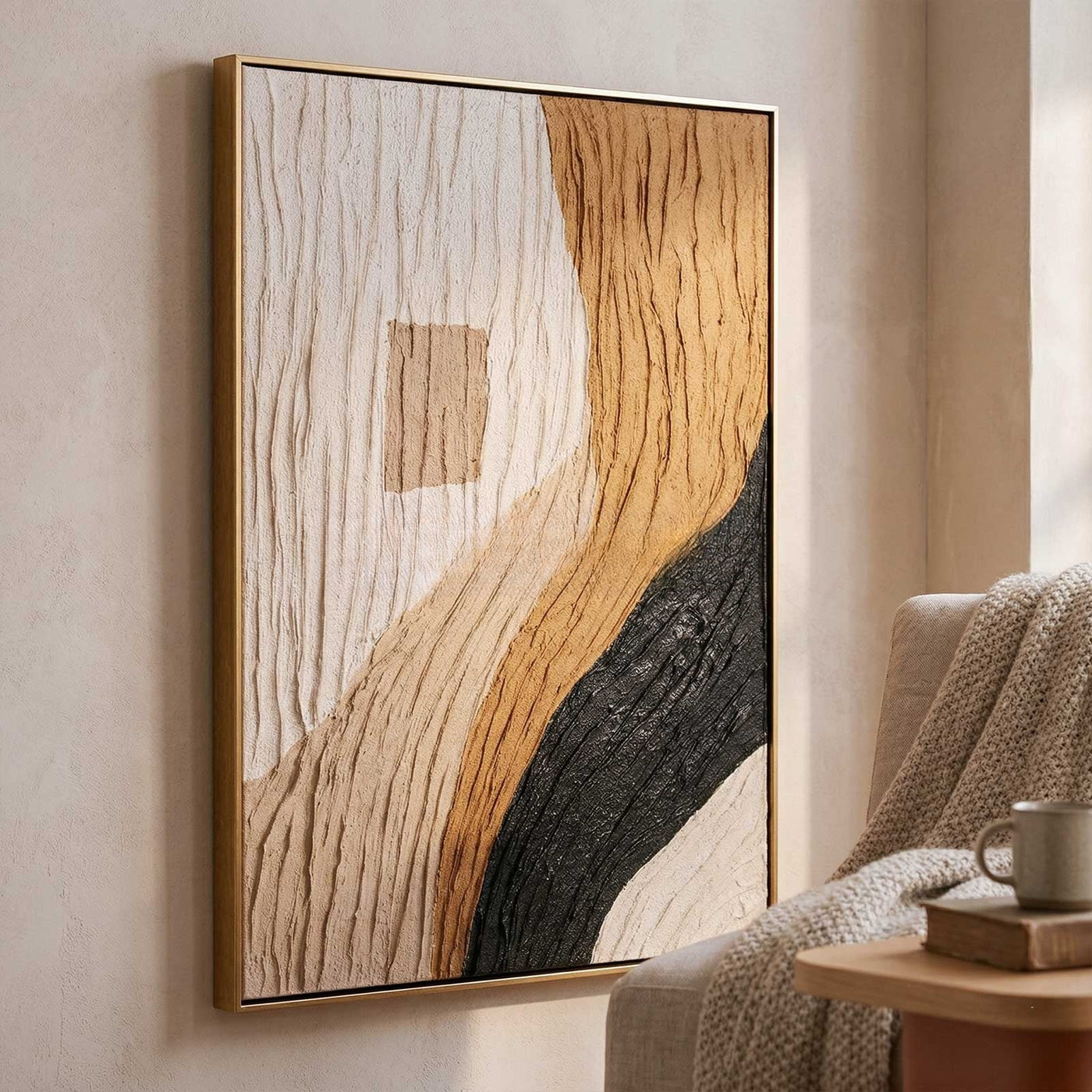 Plaster Art Texture Painting #TX004