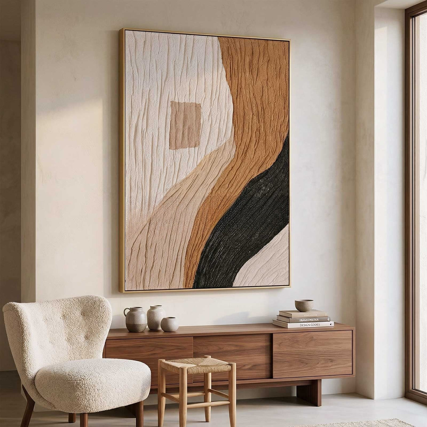 Plaster Art Texture Painting #TX004