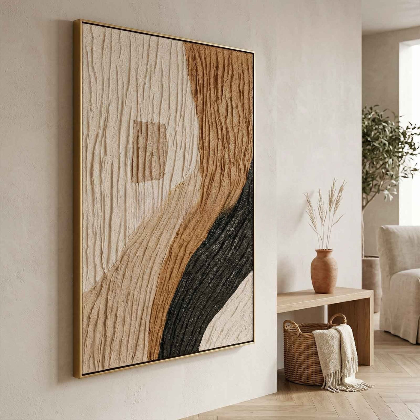 Plaster Art Texture Painting #TX004