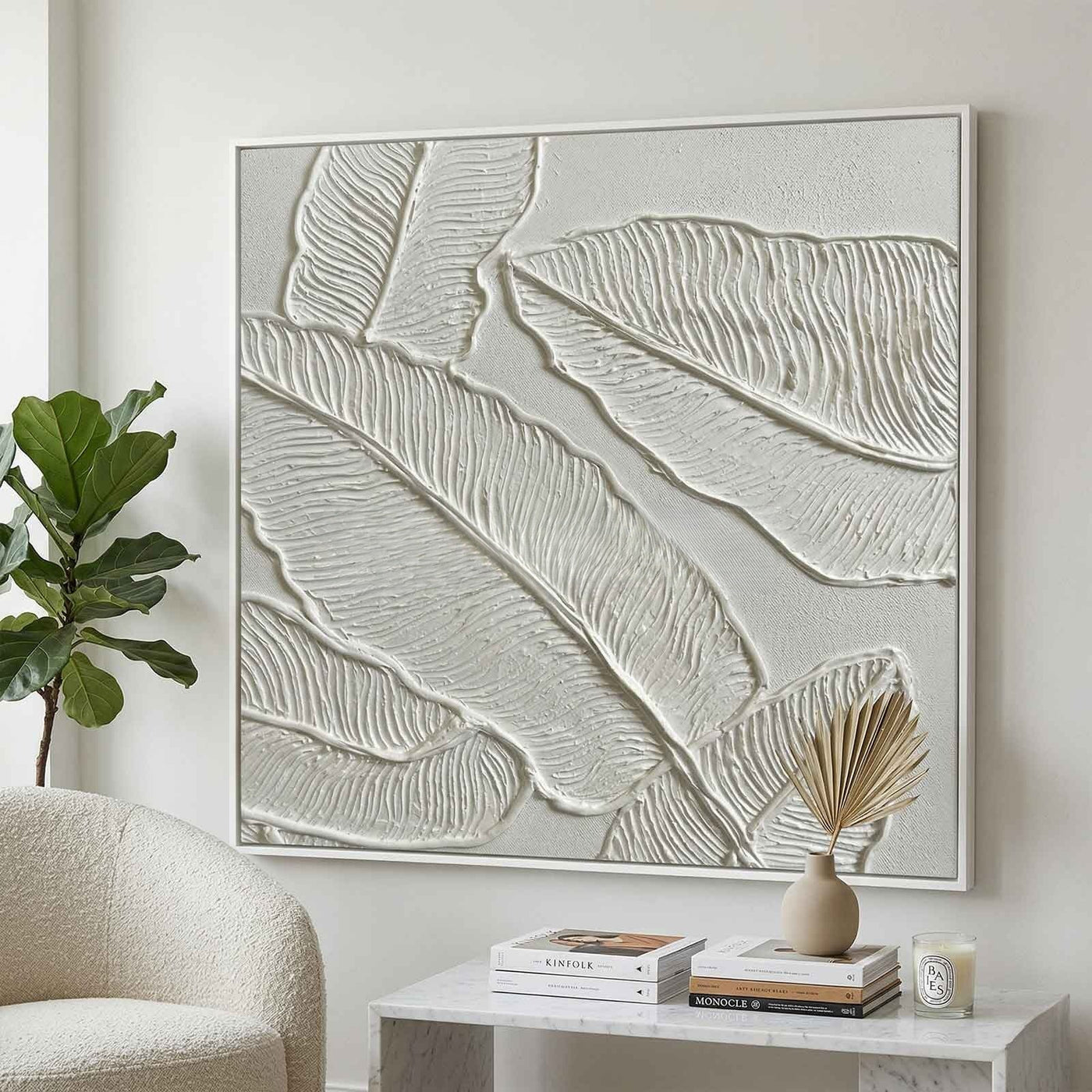 Plaster Art Texture Painting #TX005