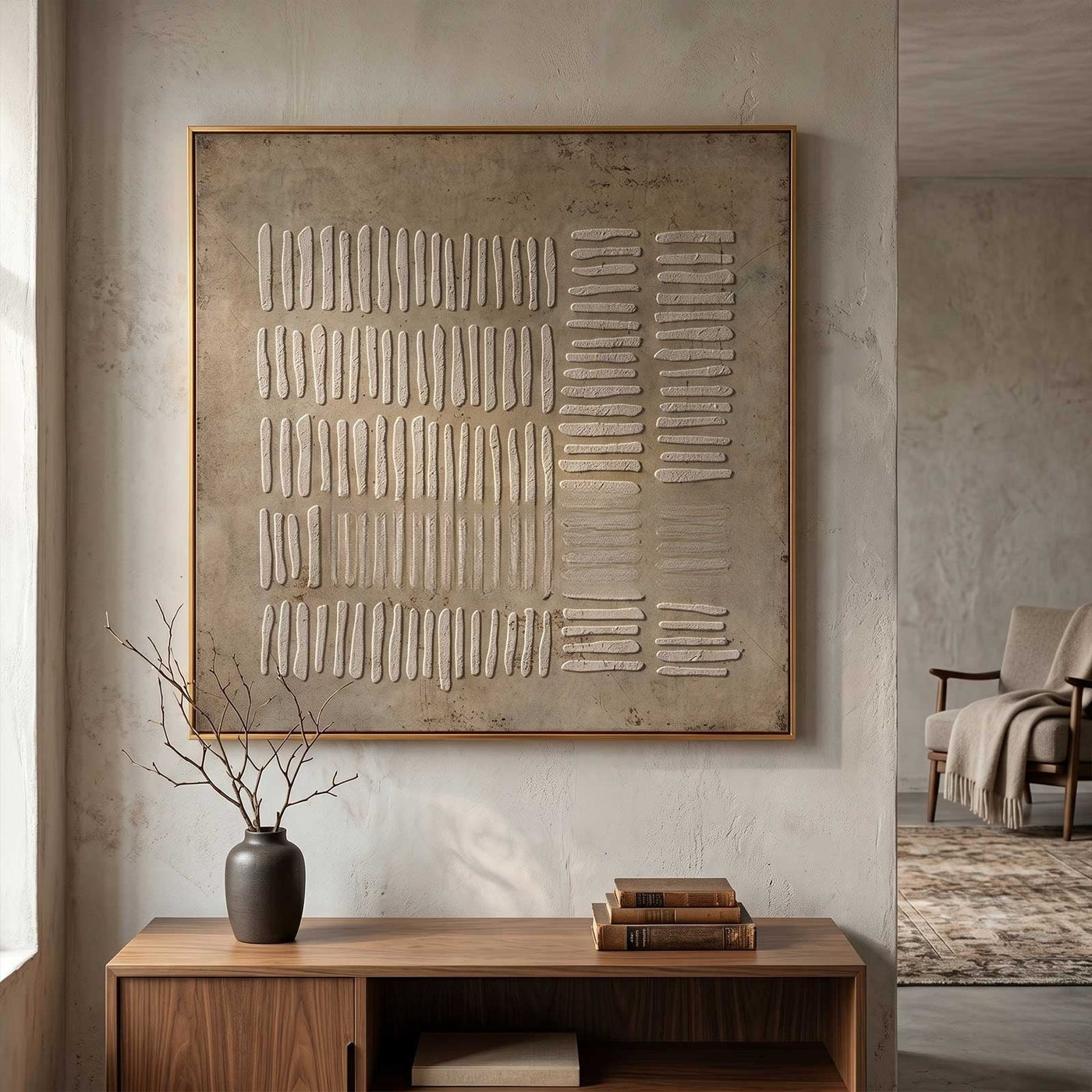 Wabi-Sabi Wall Art #TX015