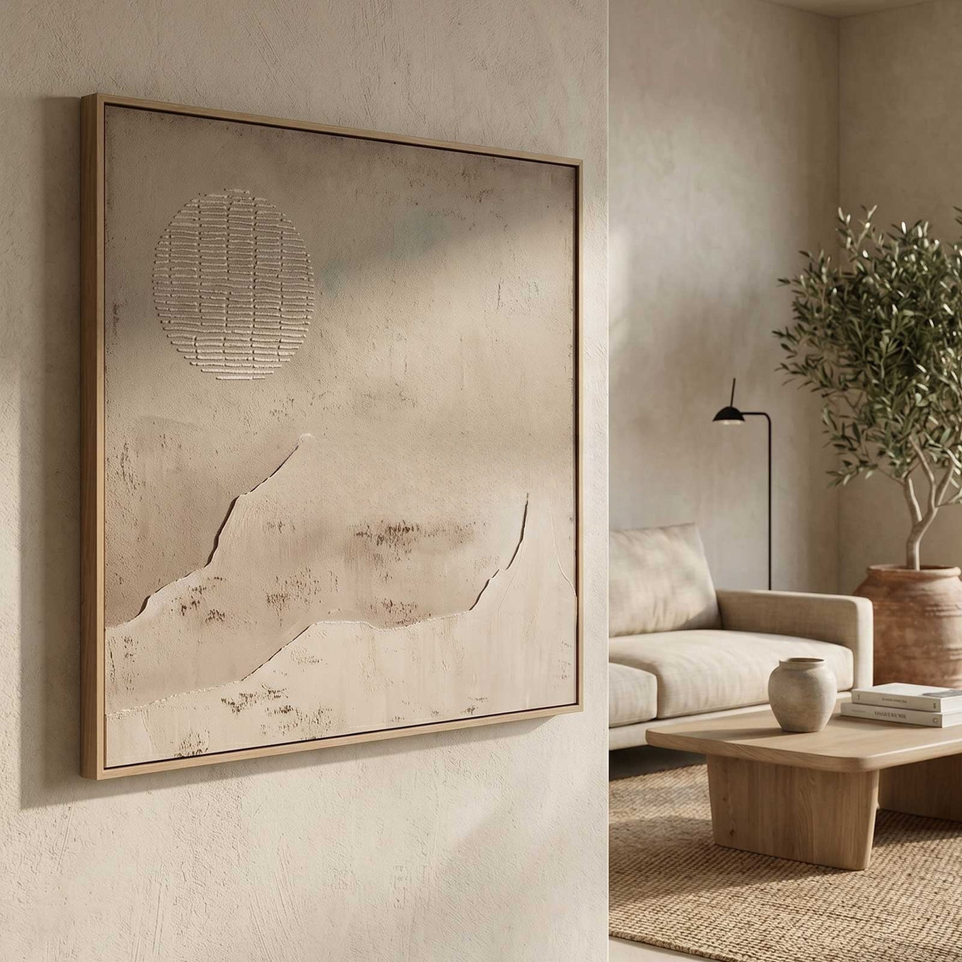 Wabi-Sabi Wall Art #TX016