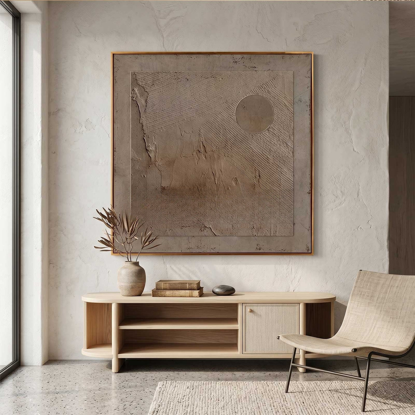 Wabi-Sabi Wall Art #TX021