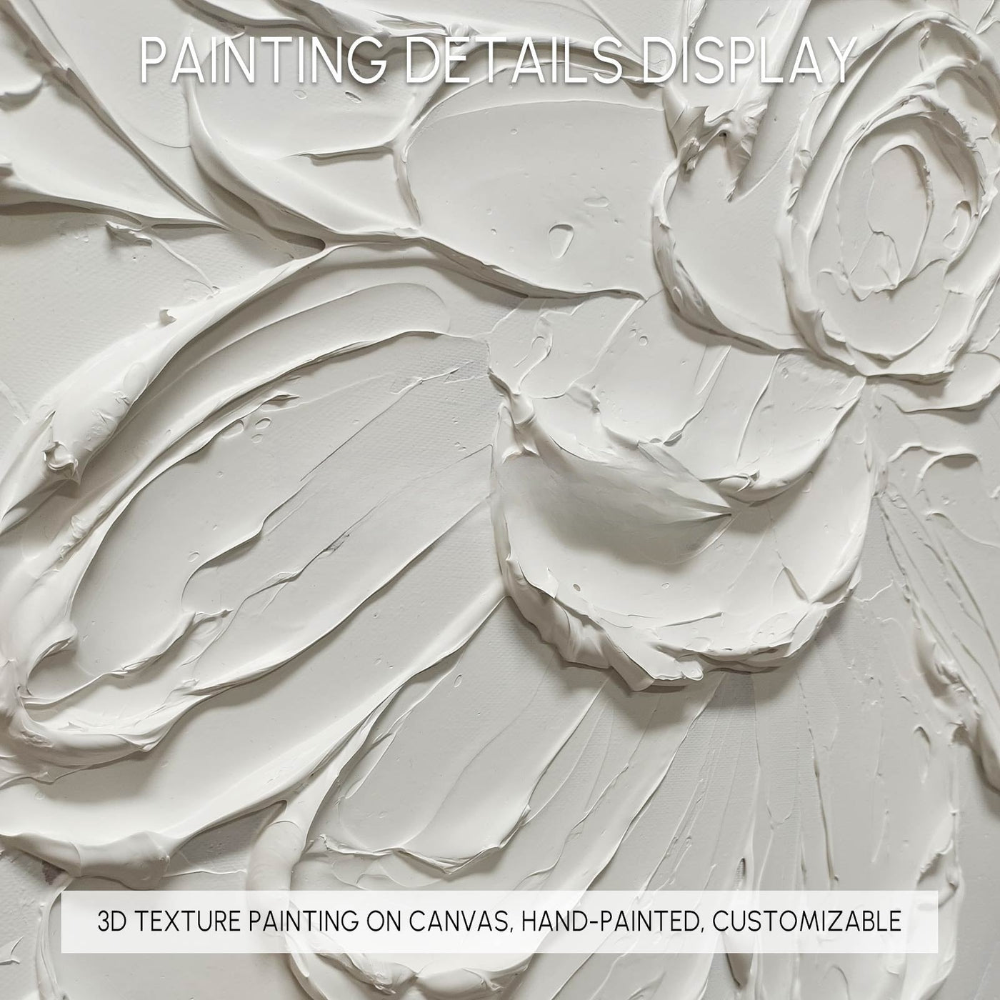 Plaster Art Texture Painting #TX008