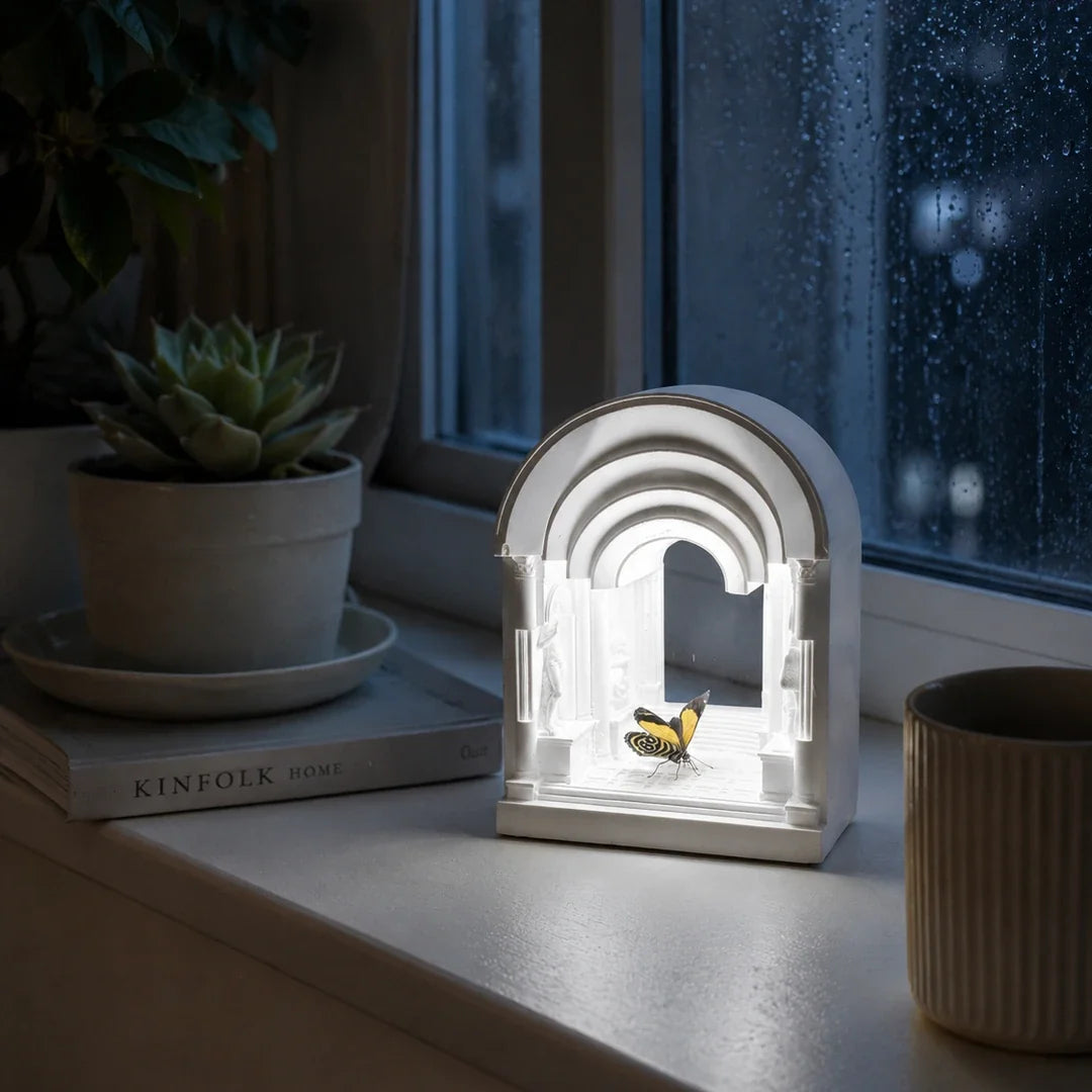 FLORAFLY Retro Nordic Style Simple Arch Aromatherapy Night Light Shape Bedroom Creative Atmosphere Decoration Goods - image 5