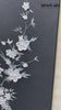 White 3D Flower Oil Painting Flower Textured Acrylic Wall Art Flower Plaster Art Minimalist Flower Painting