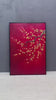 Yellow Flower Texture Painting Yellow Plum Blossom Canvas Wall Art Decoration For Sale