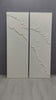 Large White Wave Texture Painting Set of 2 Waves Abstract Minimalist Canvas Art Fireplace Wall Art