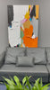 Palette Knife Oil Painting Thick Textured Abstract Canvas Art Large Abstract Living Room Oil Painting