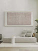 Green And White Textured Abstract Art Canvas Wabi Sabi Painting Green And White Minimalist Wall Art