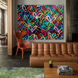 Love Hearts Graffiti Art-2#GA005