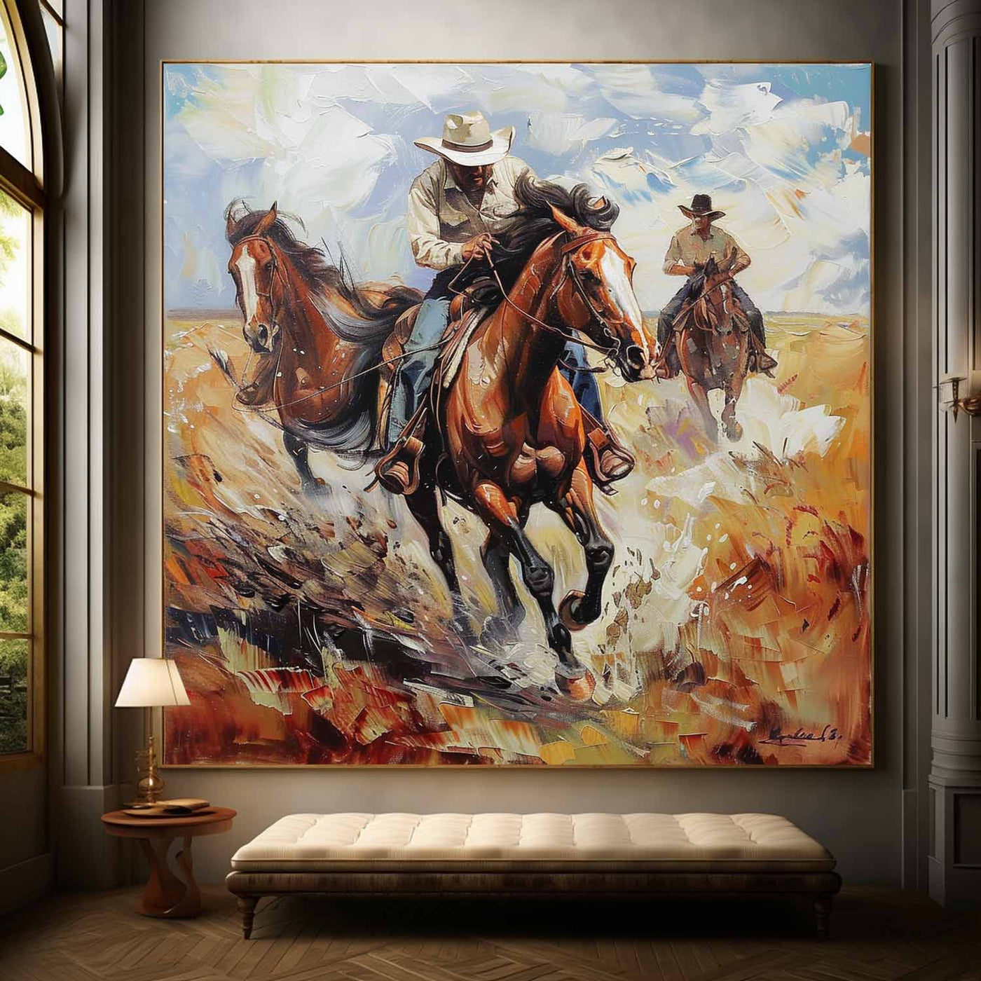 Contemporary Horse Art #HA009