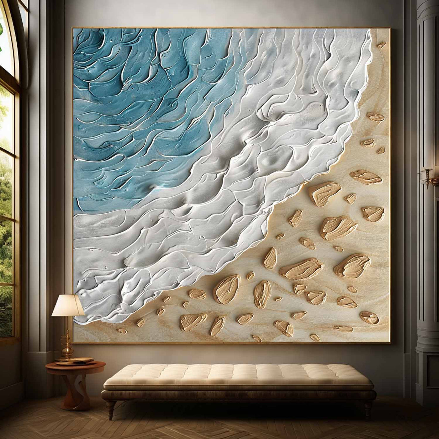 Plaster Art Texture Painting #SG289