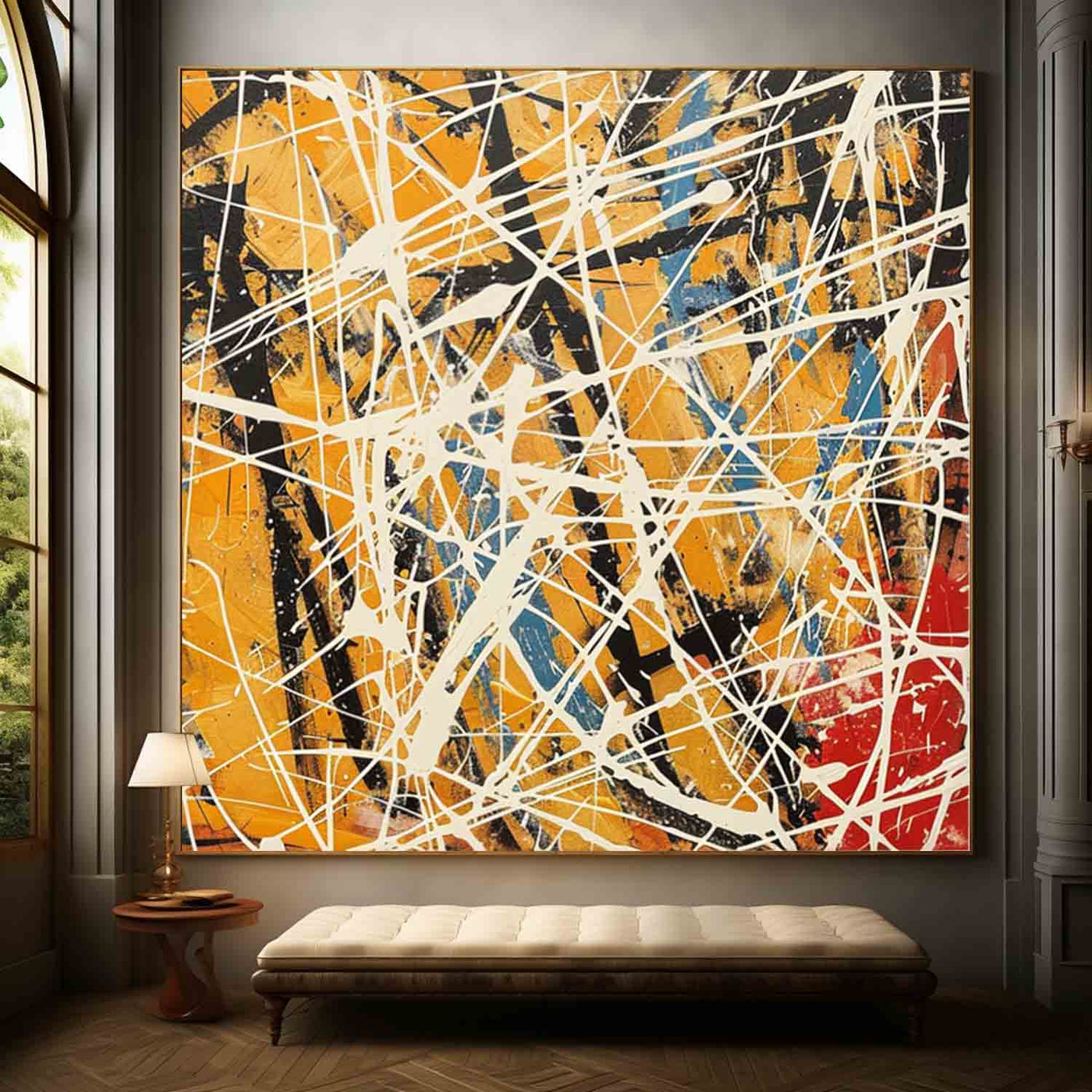 Abstract Expressionist Art #AEA046