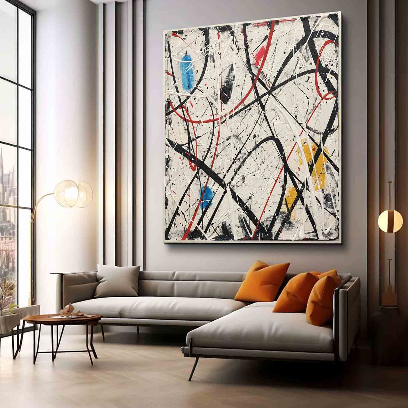Abstract Expressionist Art #AEA043